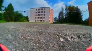 Первые попытки полета с дроном FPV Beta 95.Вид с камеры дрона.
