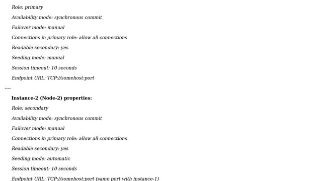 Databases: MS SQL Server 2016 - Always On Node-2 Stuck In Resolving State смотреть онлайн