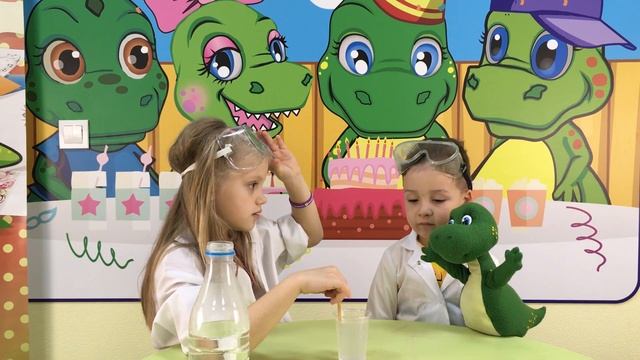 ХИМИЧЕСКИЕ ОПЫТЫ. САД ИЗ СТЕКЛА. ШКОЛА ДИНОЗАВРИКА ИГОРЁШИ смотреть онлайн