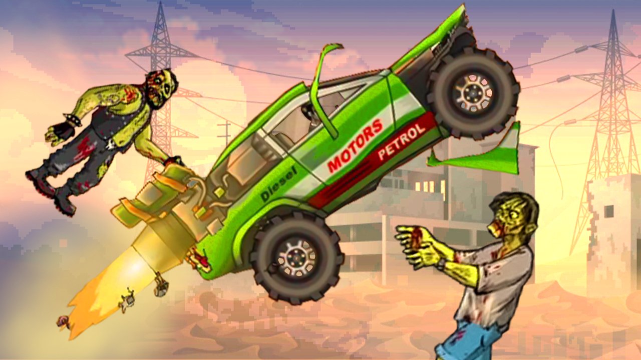 НЕ МОЖЕШЬ ЕХАТЬ - ЛЕТИ! ► Earn to Die 2 #6 Прохождение смотреть онлайн