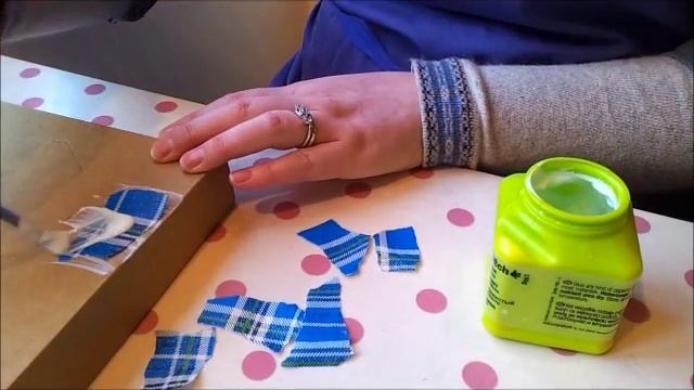 How to decopatch at Baked Well Pottery Painting смотреть онлайн