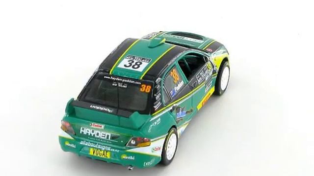Mitsubishi Lancer EVO IX Paddon - Kennard Rally New Zealand 2010 1:43 Scale Model Car смотреть онлайн