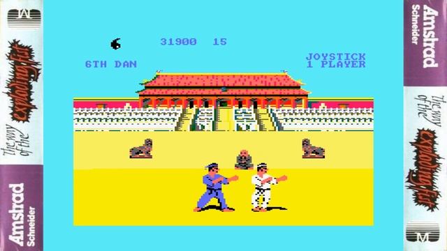 [AMSTRAD CPC] The Way Of The Exploding Fist - Longplay & Review смотреть онлайн