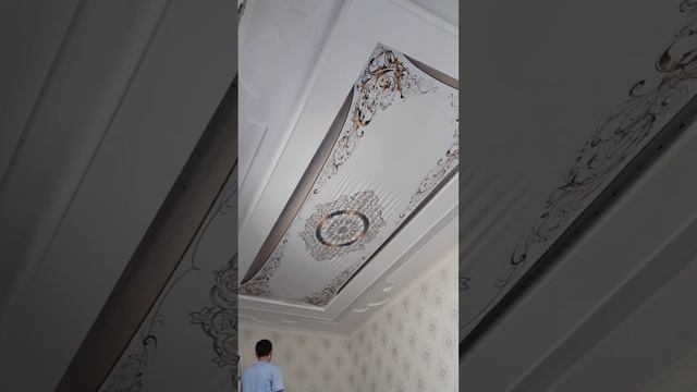 установка натяжных потолков... принимаем заказы на натяжной потолок #тренды #душанбе #мастеркласс #