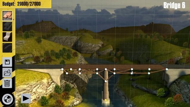Панда строит мосты в игре Bridge Constructor смотреть онлайн