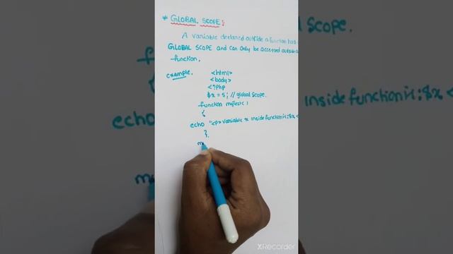 WHAT IS VARIABLE SCOPE IN PHP//LOCAL,GLOBAL,STATIC KEYWORDS IN PHP WITH EXAMPLES смотреть онлайн