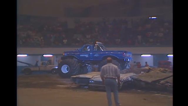 BIGFOOT #3 Crazy Vintage Wheelie - 1987 Andy Brass - BIGFOOT Monster Truck