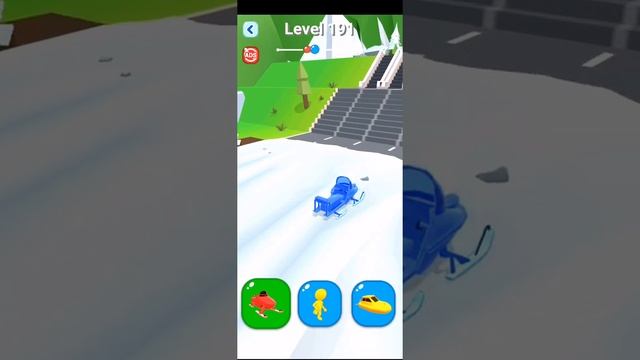 Shape-Shifting SnowMobile vs Boat Gameplay Android, iOS (Part 3) смотреть онлайн