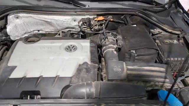 Volkswagen Tiguan 2.0 diesel engine start up смотреть онлайн