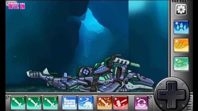 Dino Robot 55 Parasauraptor: Ninja Parasau + Ninja Velociraptor | DCTE VN смотреть онлайн