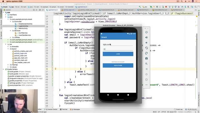 Learn Kotlin from the masters: Class 73's Polishing up the Login Activity + Kotlin class tutorial смотреть онлайн