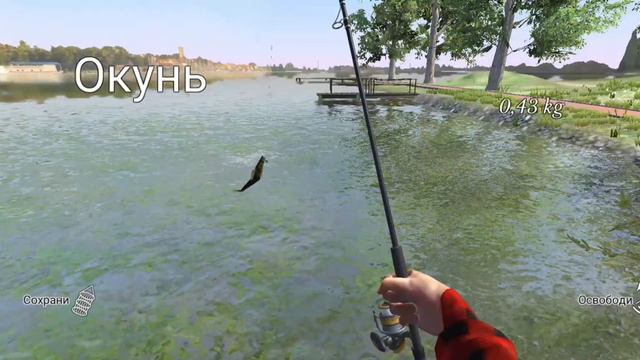 |Ultimate fishing Simulator| показал как поймать щуку на 5 кг. |моё первое видео о рыбалке| смотреть онлайн