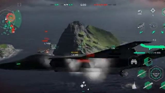 Japanese F-3 Strike Fighter - 3D Manuver - Modern Warships смотреть онлайн