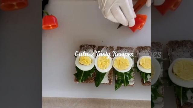 Новогодние бутербродики Дед Мороз. Просто приготовить. New Year and Christmas sandwiches. смотреть онлайн