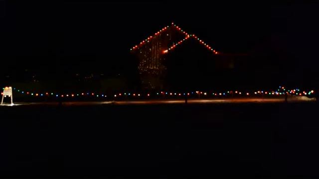 Christmas Vacation Home Light Show 2013 смотреть онлайн