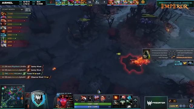 GABBI 5 MAN RAMPAGE - TNC VS NEON GAME 2 GRAND FINAL смотреть онлайн
