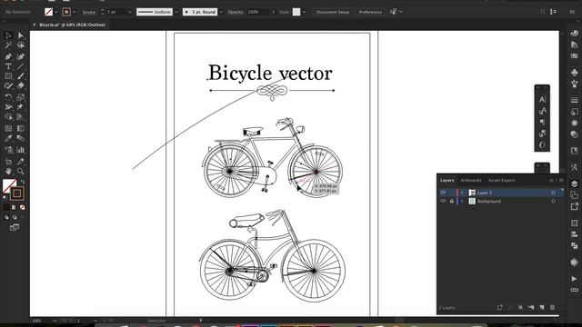 Get out of Outline View in Adobe Illustrator смотреть онлайн