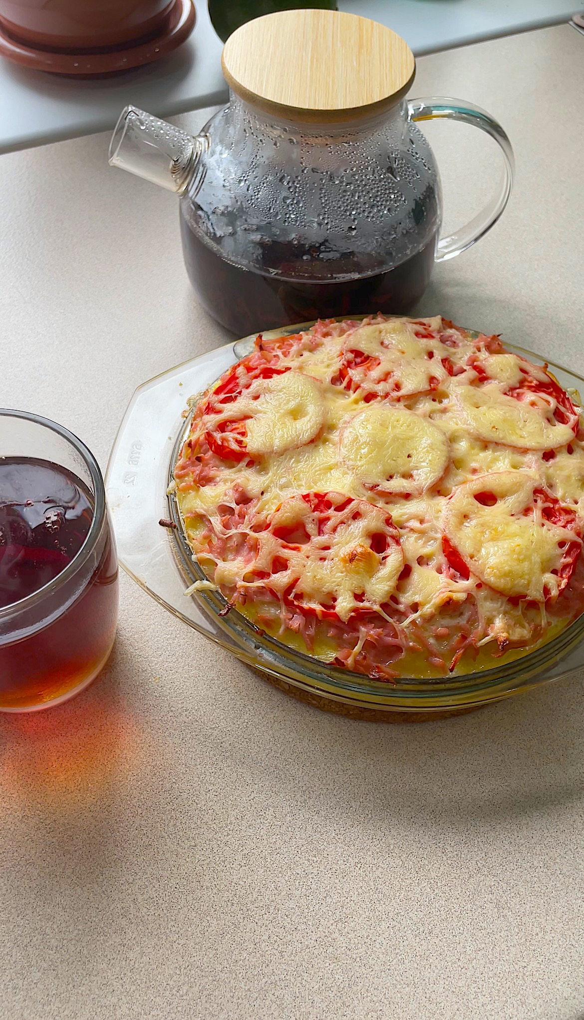 Пицца из кабачков