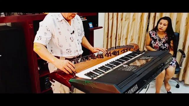Yamaha PSR S975 Demonstration & Dan Tranh Playing Togather смотреть онлайн