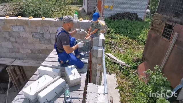 Делаю перемычки над окнами смотреть онлайн