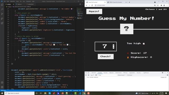 52- Code Refactoring - The DOM Manipulation In JavaScript - JavaScript Tutorial смотреть онлайн
