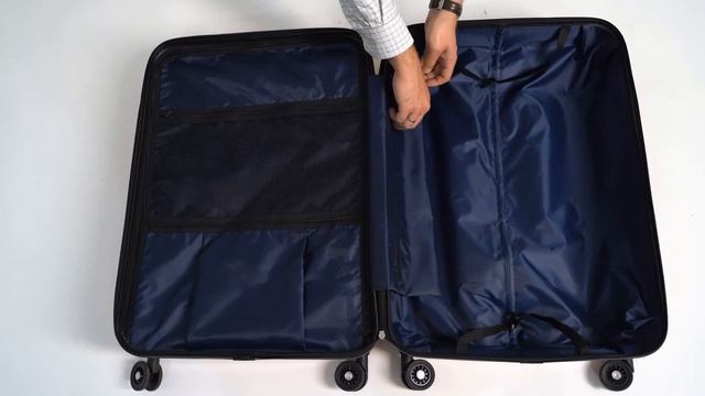 Обзор чемодана "Sun Voyage", поликарбонат смотреть онлайн