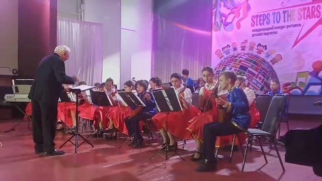 Курмангазы "Адай" оркестр "Русские узоры" ДШ №3 и АЦСК г. Алматы 2024 г. смотреть онлайн