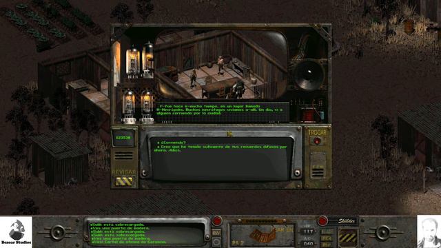 Fallout 2 Gameplay 13. Vault city (estirados...) y Gecko (necrofagos por todas partes) смотреть онлайн
