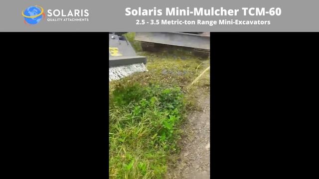 Solaris Attachments TCM-60 Mulcher смотреть онлайн