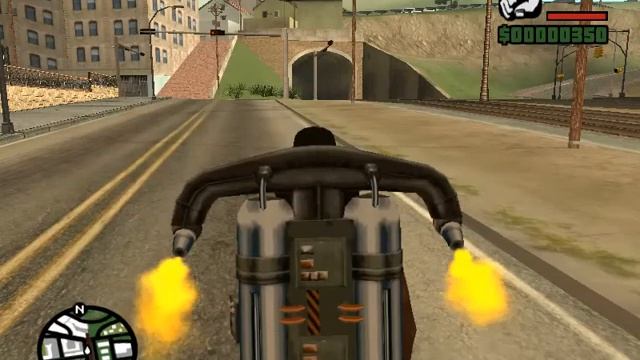 GTA SANANDREAS GAME (CHEAT: ROCKETMAN ) смотреть онлайн