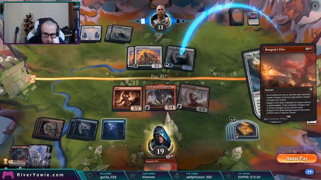 MTG Arena Original Deck UR Dragons Ep. 1 - Angels vs Dragons смотреть онлайн