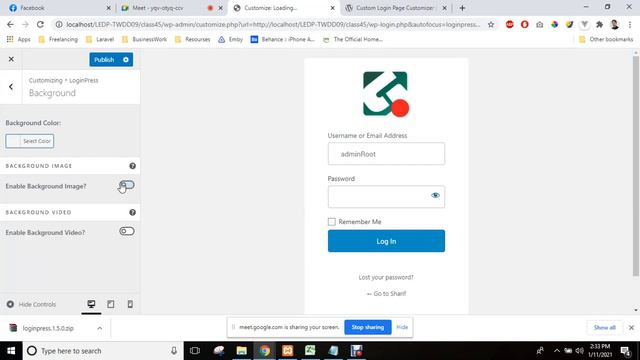 LEDP, Web Design & Development, Tangail, Batch-09, Class-46 смотреть онлайн
