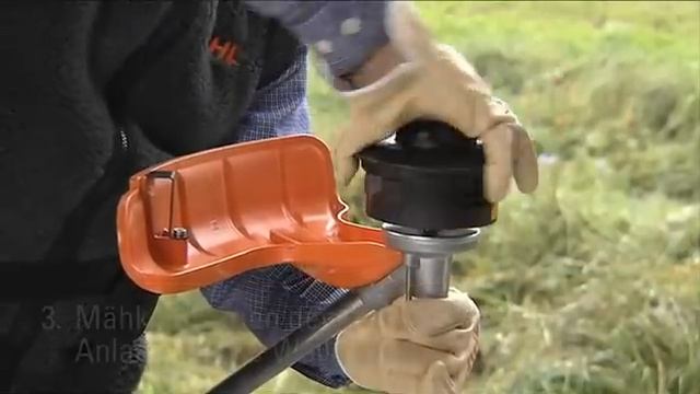 Die Montage Des Mähkopf STIHL AutoCut C 25-2