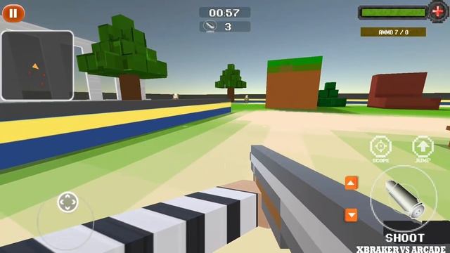American Jail Break - Block Strike Survival Games - Android GamePlay 3D смотреть онлайн
