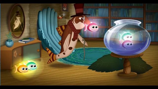 Лунтик: Сказки на ночь.Спокойной ночи Лунтик.Пчеленок.Кузя.Мила.Вупсень и Пупсень ложатся спать. смотреть онлайн