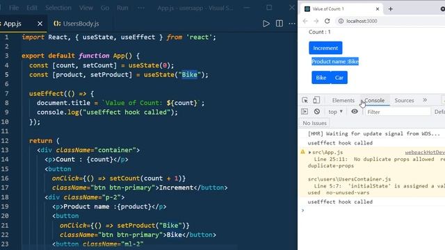 React Tutorial | useEffect hook in React | Learn useEffect hook in ReactJS смотреть онлайн