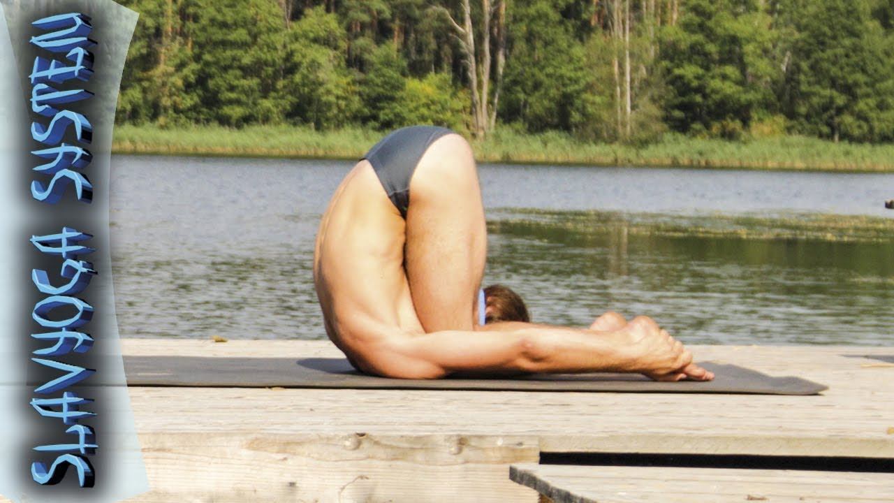 Карнапидасана (шашанкасана) Йога для начинающих ⚡ Асаны йоги ⭐ SLAVYOGA смотреть онлайн