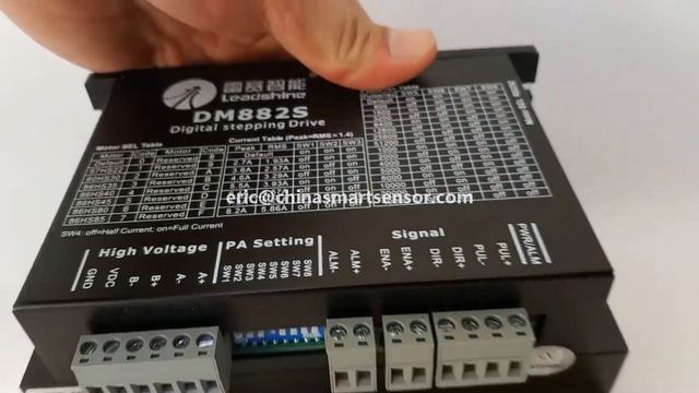 2 Phase GENUINE Leadshine Digital Stepper Motor Drive DM882S смотреть онлайн