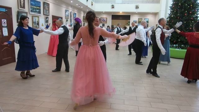 Вальс "Анастасия". Бал-маскарад "Страна чудес" в КЦ "Зодчие" 11.12.2021 смотреть онлайн