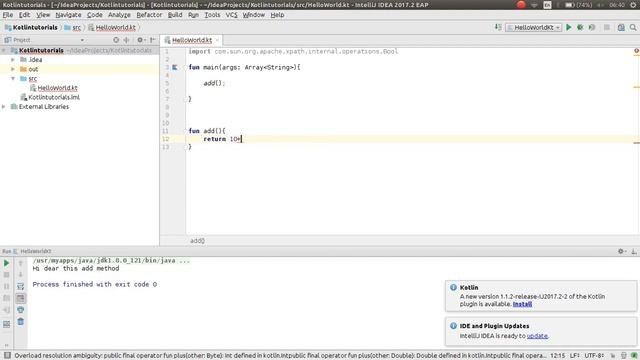 kotlin tutorial from zero to hero part6 method return type смотреть онлайн