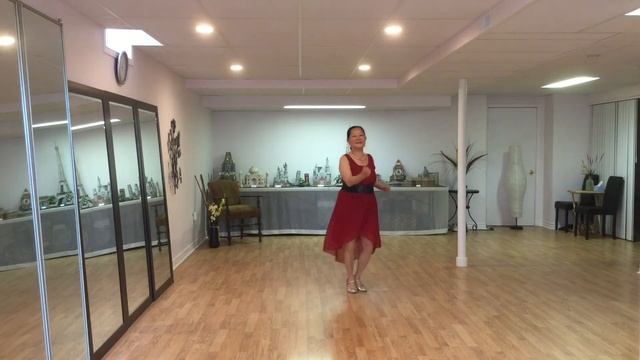 Baby Bachata Line dance (with teaching) смотреть онлайн