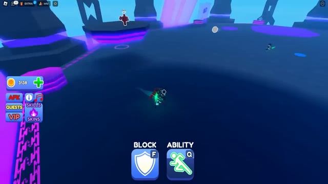 DOMINATING in ROBLOX Blade Ball with GLITCH POWERS... смотреть онлайн