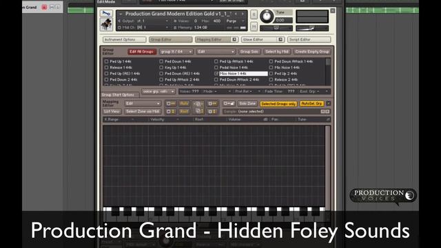 Production Grand Piano Sample Library - Hidden Foley Sounds смотреть онлайн