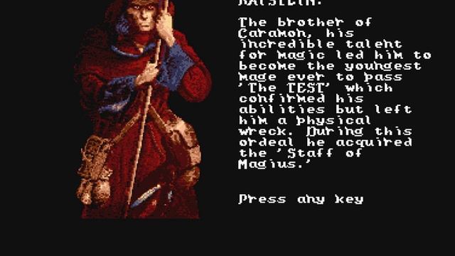 Heroes of the Lance (Amiga) Intro смотреть онлайн