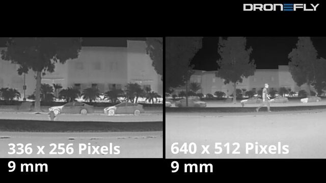 Dronefly | DJI Zenmuse XT(2) Resolution Comparison - 640 vs 336 смотреть онлайн