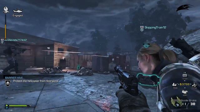 Call of Duty: Ghosts - "NIGHTFALL" Extinction Map Onslaught DLC Release Coming Tomorrow! смотреть онлайн