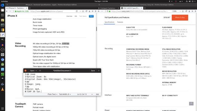 Sony DSC W830 vs iPhone X смотреть онлайн