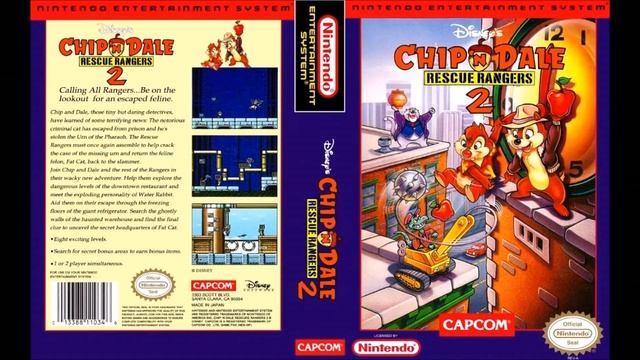 Chip ’n Dale Rescue Rangers 2 - Fututre World Theme Remix - NES смотреть онлайн