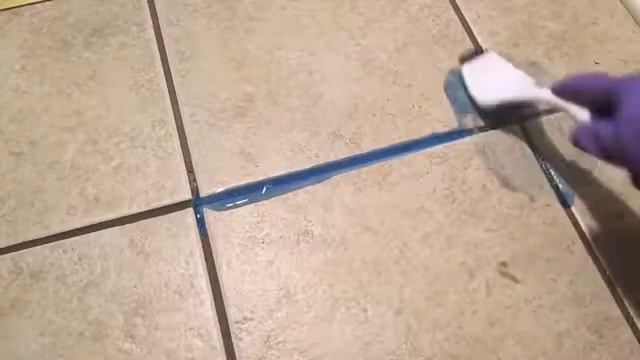 Как быстро и легко почистить грязные плиточные швы смотреть онлайн