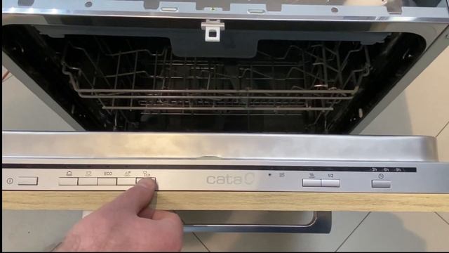 Регулировка уровня жёсткости воды CATA LVI 61014. Ополаскиватель расходуем экономно (регулировка)! смотреть онлайн